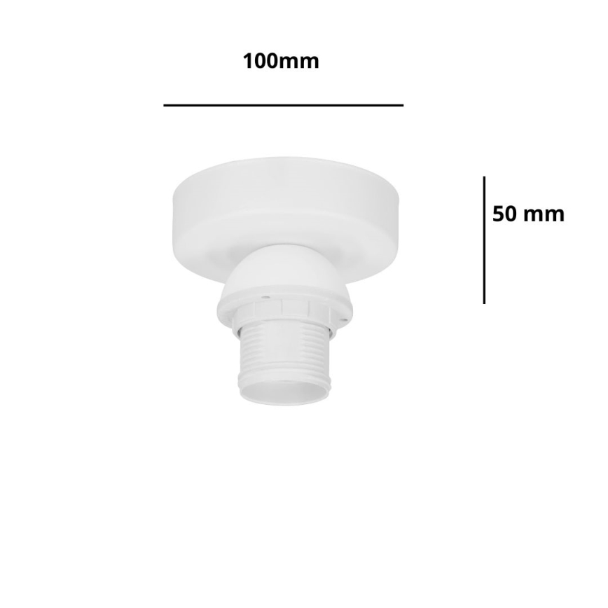 Brilagi - Ceiling light PARTY 1xE27/60W/230V Ø 10 cm white