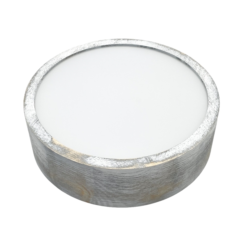 Brilagi - Ceiling light PINO 1xE27/15W/230V pine/silver Ø 27,5 cm