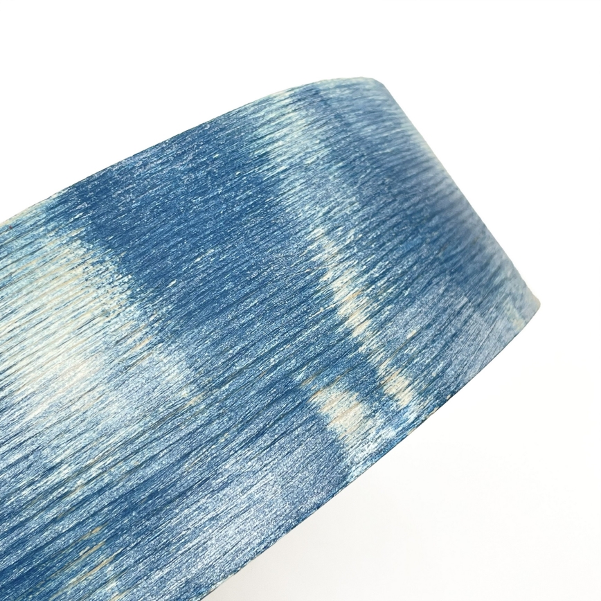 Brilagi - Ceiling light PINO 3xE27/15W/230V pine/blue, Ø 47.5 cm