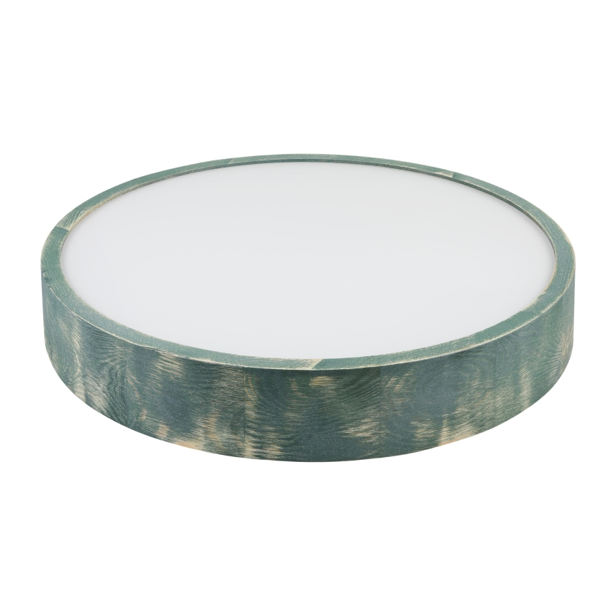 Brilagi - Ceiling light PINO 3xE27/15W/230V pine/green dia. 47,5 cm