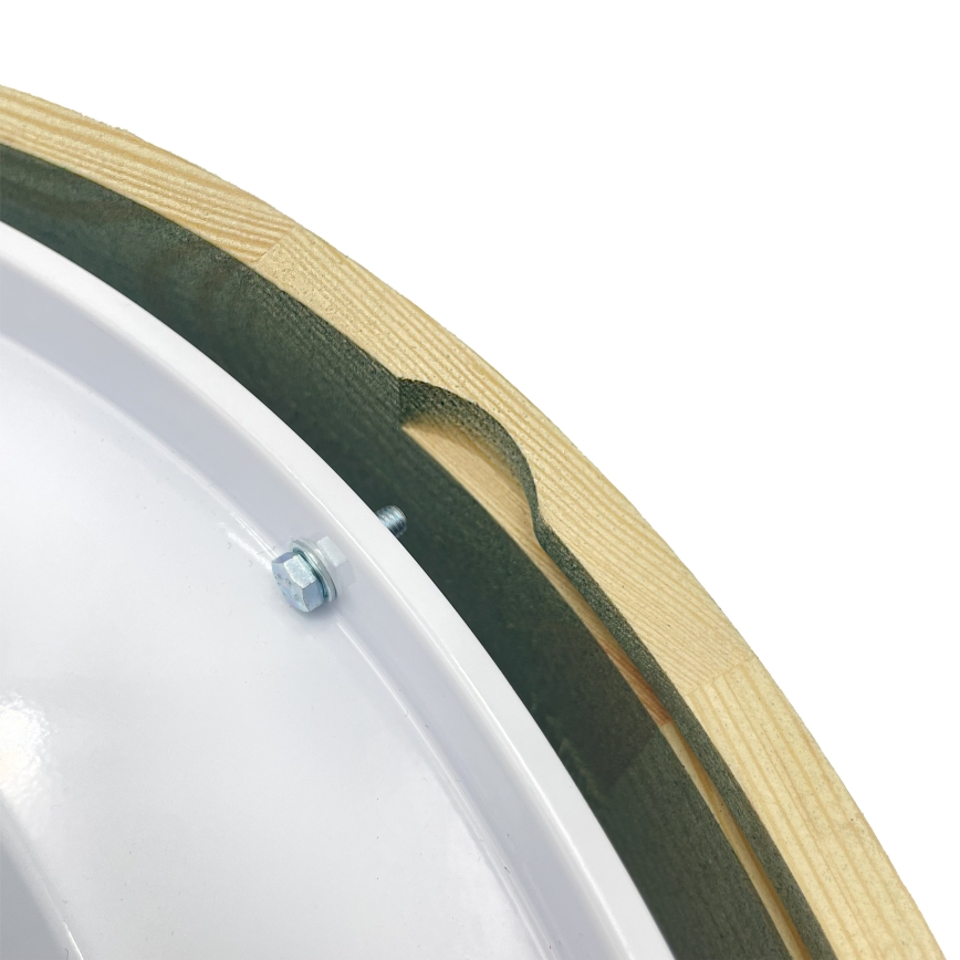 Brilagi - Ceiling light PINO 3xE27/15W/230V pine/green dia. 47,5 cm