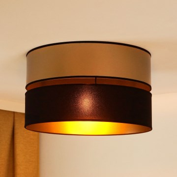 Brilagi - Ceiling light ROYAL 1xE27/15W/230V d. 40 cm black/gold