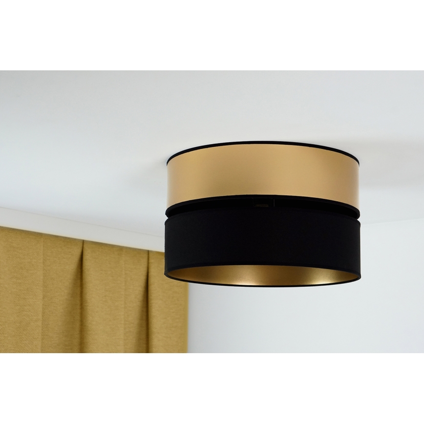Brilagi - Ceiling light ROYAL 1xE27/15W/230V d. 40 cm black/gold
