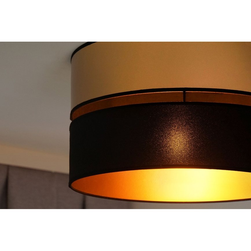 Brilagi - Ceiling light ROYAL 1xE27/15W/230V d. 40 cm black/gold