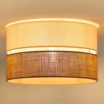 Brilagi - Ceiling light ROYAL YUTE 1xE27/15W/230V d. 40 cm beige/creamy