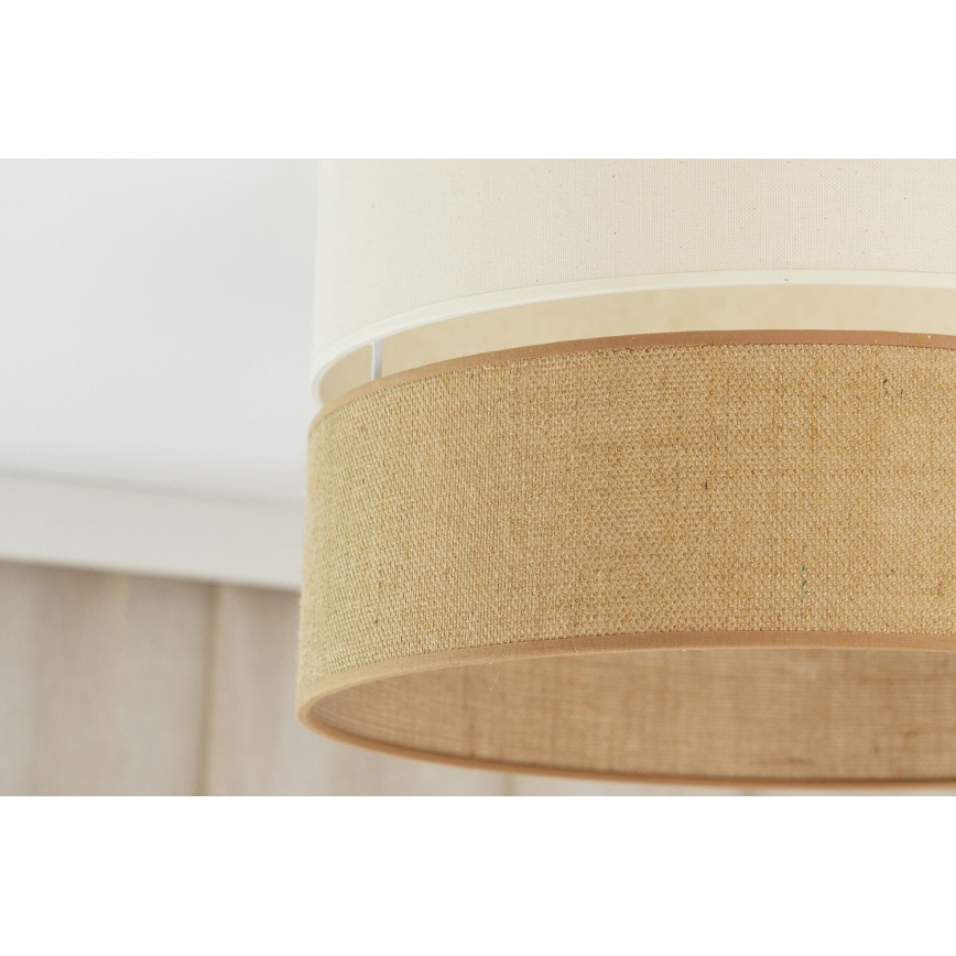 Brilagi - Ceiling light ROYAL YUTE 1xE27/15W/230V d. 40 cm beige/creamy
