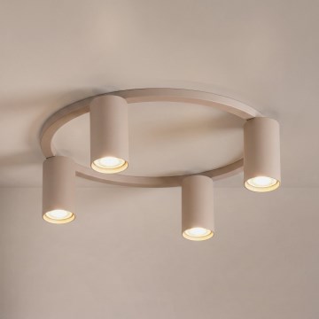Brilagi - Ceiling light SELE 4xGU10/30W/230V beige