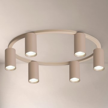 Brilagi - Ceiling light SELE 6xGU10/30W/230V beige