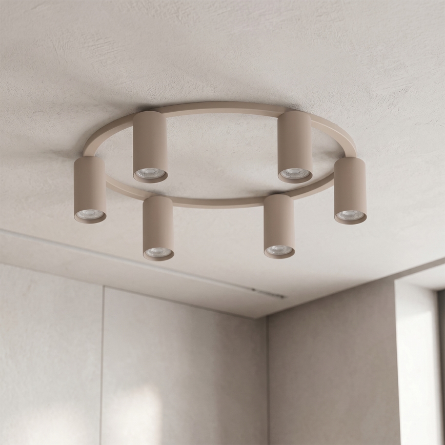 BRILAGI - Ceiling light SELE 6xGU10/30W/230V beige