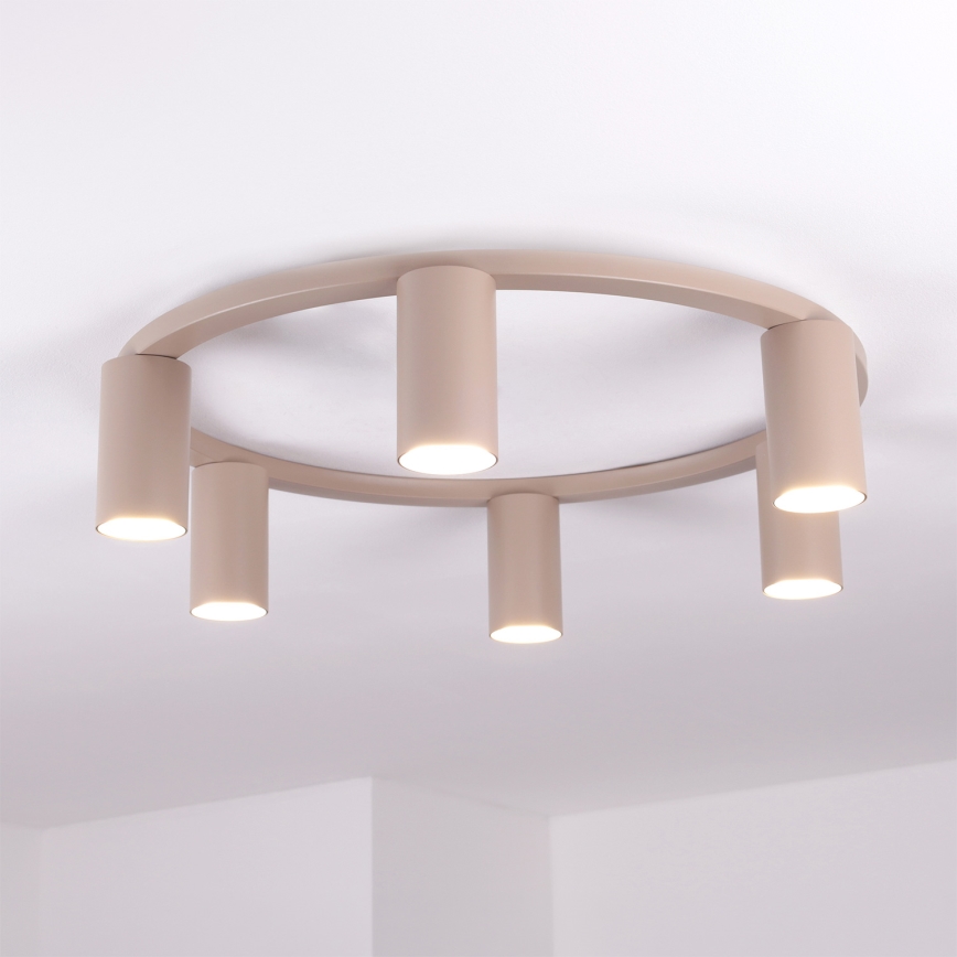 BRILAGI - Ceiling light SELE 6xGU10/30W/230V beige