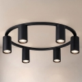Brilagi - Ceiling light SELE 6xGU10/30W/230V black
