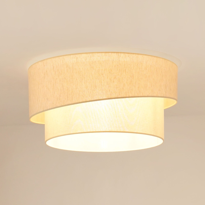 Brilagi - Ceiling light SHINE 1xE27/15W/230V d. 50 cm creamy