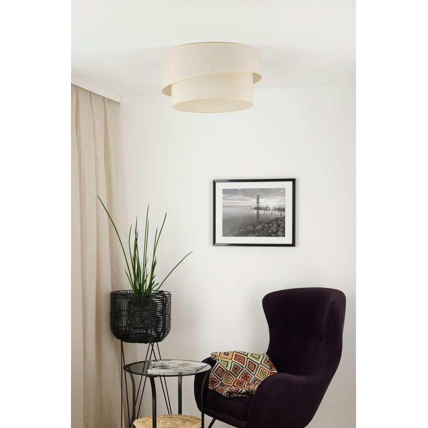 Brilagi - Ceiling light SHINE 1xE27/15W/230V d. 50 cm creamy