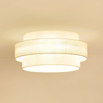 Brilagi - Ceiling light SPACE YUTE LED/12W/230V d. 50 cm 3000K/4000K/6400K creamy