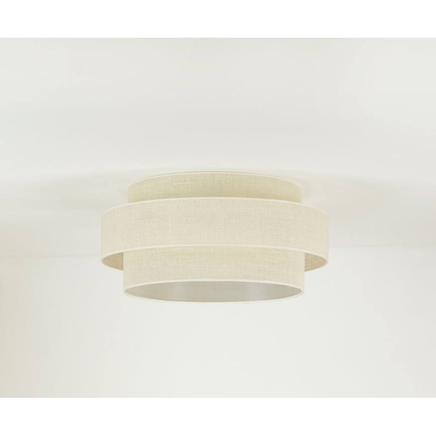 Brilagi - Ceiling light SPACE YUTE LED/12W/230V d. 50 cm 3000K/4000K/6400K creamy