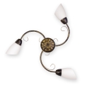 BRILAGI - Ceiling light VINE 3xE27/40W/230V Ø 75 cm patina/brass