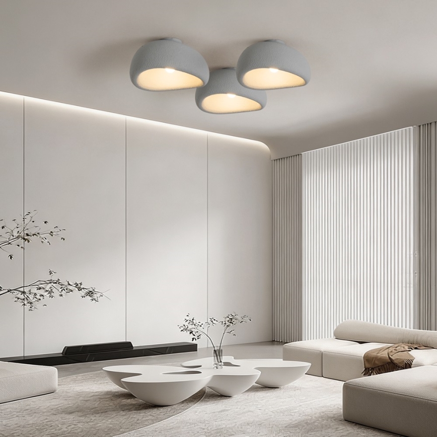 BRILAGI - Ceiling light WABI SABI 1xE27/60W/230V Ø 40 cm grey