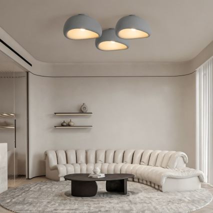 BRILAGI - Ceiling light WABI SABI 1xE27/60W/230V Ø 40 cm grey