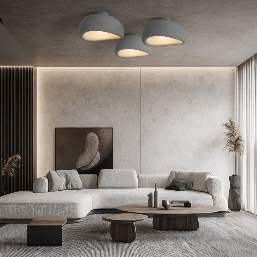 BRILAGI - Ceiling light WABI SABI 1xE27/60W/230V Ø 40 cm grey