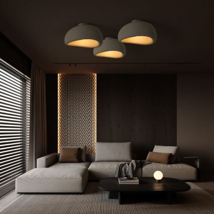 BRILAGI - Ceiling light WABI SABI 1xE27/60W/230V Ø 40 cm grey