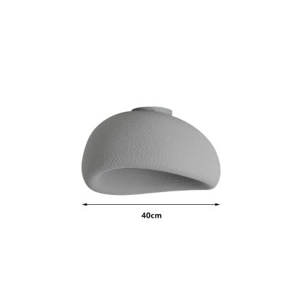 BRILAGI - Ceiling light WABI SABI 1xE27/60W/230V Ø 40 cm grey
