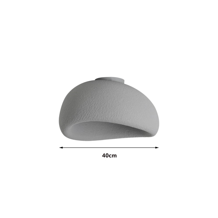 BRILAGI - Ceiling light WABI SABI 1xE27/60W/230V Ø 40 cm grey