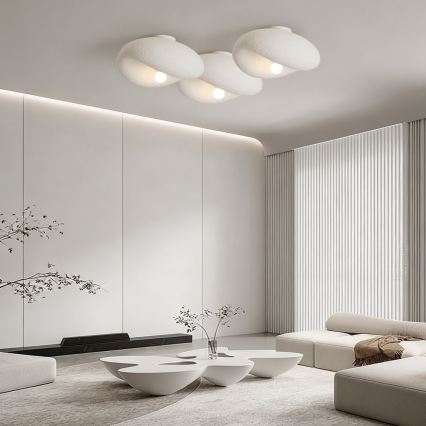 BRILAGI - Ceiling light WABI SABI 1xE27/60W/230V Ø 40 cm white