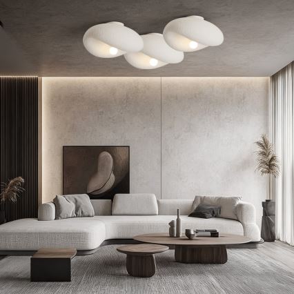 BRILAGI - Ceiling light WABI SABI 1xE27/60W/230V Ø 40 cm white