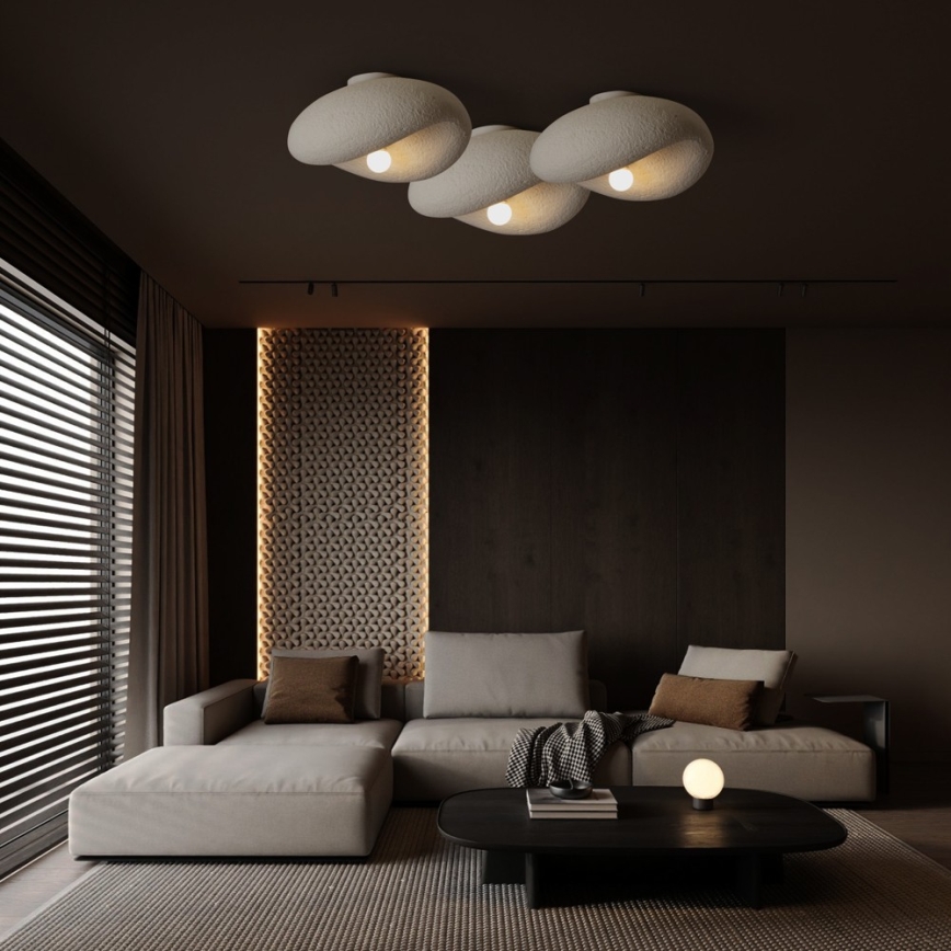 BRILAGI - Ceiling light WABI SABI 1xE27/60W/230V Ø 40 cm white