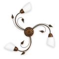 BRILAGI - Ceiling light WILLOW 3xE27/40W/230V Ø 75 cm, bronze