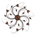 BRILAGI - Ceiling light WILLOW 6xE27/40W/230V Ø 75 cm bronze