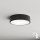 Brilagi - Ceiling light with sensor CLARE 2xE27/40W/230V d. 30 cm black