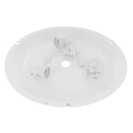 Brilagi - Ceiling light with sensor CLARE 3xE27/24W/230V d. 40 cm grey