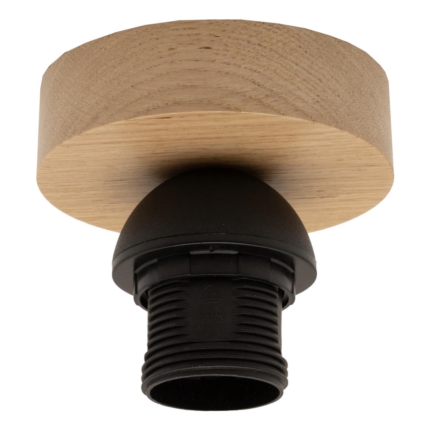 Brilagi - CERIA BOHO LED Flush Ceiling Light 1x E27/40W/230V, Ø 30 cm, Brown/Oak