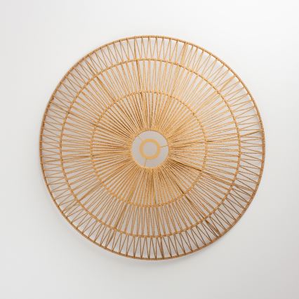 Brilagi - CERIA BOHO LED Flush-Mount Chandelier 1x E27/40W/230V, Ø 70 cm, Brown