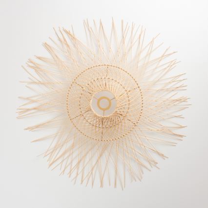 Brilagi - CERIA BOHO LED pendant lamp on a cord, 1xE27/40W/230V, Ø 70 cm, bamboo