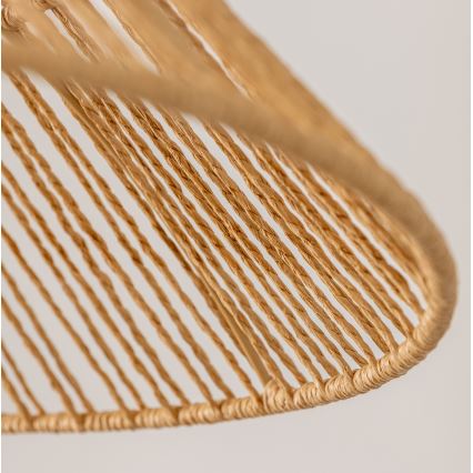 Brilagi - CERIA BOHO LED Pendant Lamp on Cable, 1x E27/40W/230V, Ø 70 cm, Brown