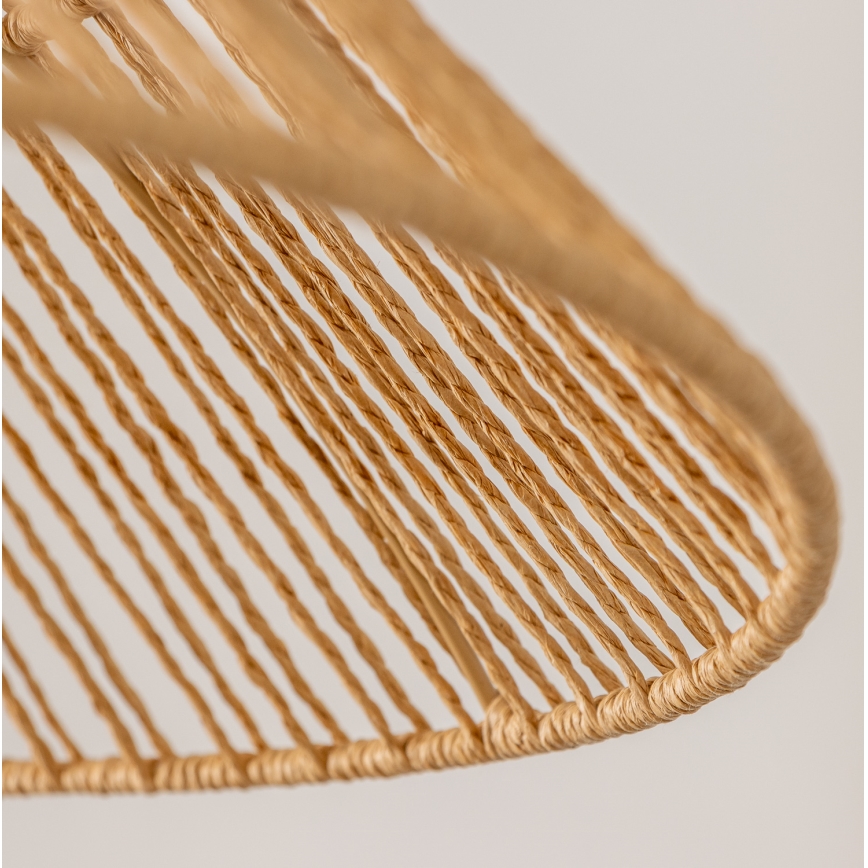 Brilagi - CERIA BOHO LED Pendant Lamp on Cable, 1x E27/40W/230V, Ø 70 cm, Brown