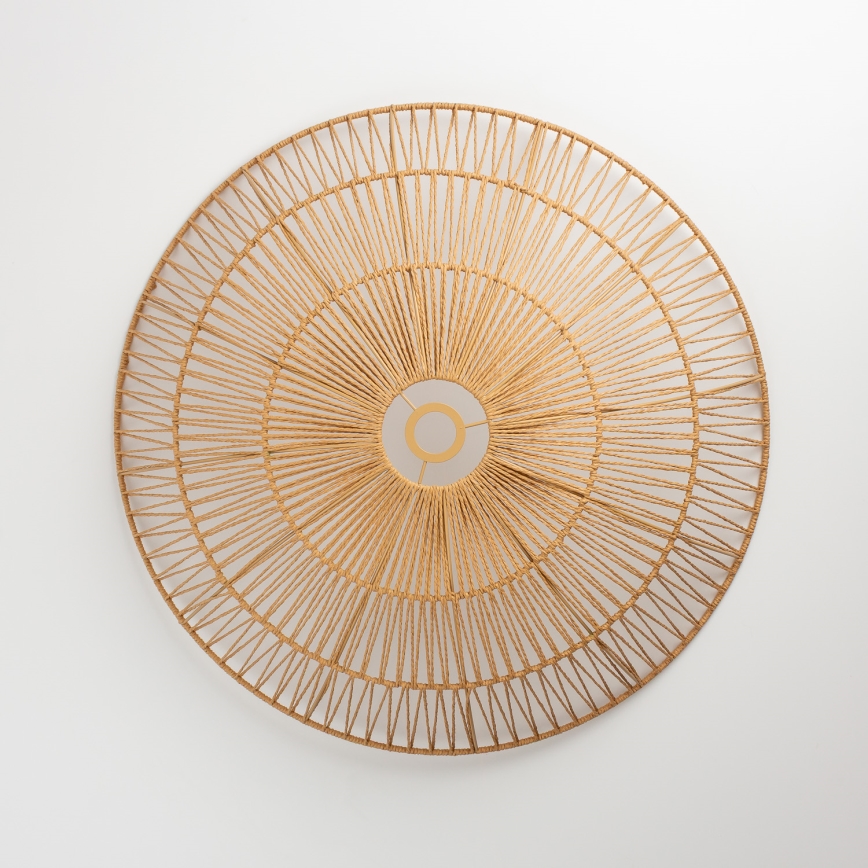 Brilagi - CERIA BOHO LED Pendant Lamp on Cable, 1x E27/40W/230V, Ø 70 cm, Brown