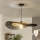Brilagi - CERIA BOHO LED Pendant Lamp on Cable 1xE27/40W/230V Ø 50 cm black/brown