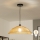 Brilagi - CERIA BOHO LED pendant light suspended on cable, 1x E27/40W/230V, Ø 50 cm, brown