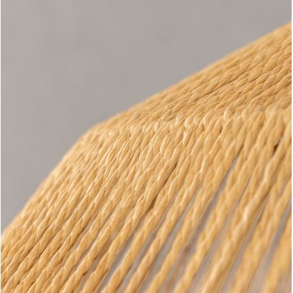 Brilagi - CERIA BOHO LED pendant light suspended on cable, 1x E27/40W/230V, Ø 50 cm, brown