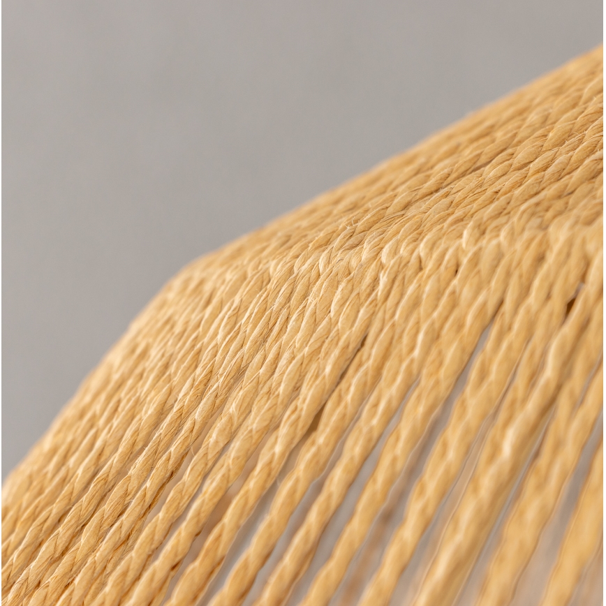 Brilagi - CERIA BOHO LED pendant light suspended on cable, 1x E27/40W/230V, Ø 50 cm, brown