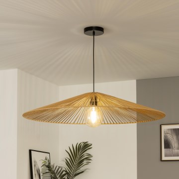 Brilagi - CERIA BOHO LED pendant on cable 1xE27/40W/230V Ø 90 cm brown