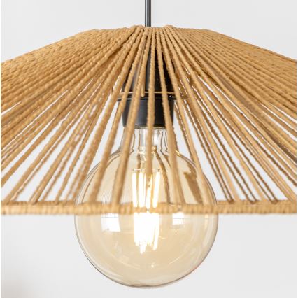 Brilagi - CERIA BOHO LED pendant on cable 1xE27/40W/230V Ø 90 cm brown