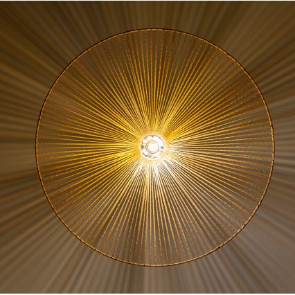 Brilagi - CERIA BOHO LED pendant on cable 1xE27/40W/230V Ø 90 cm brown