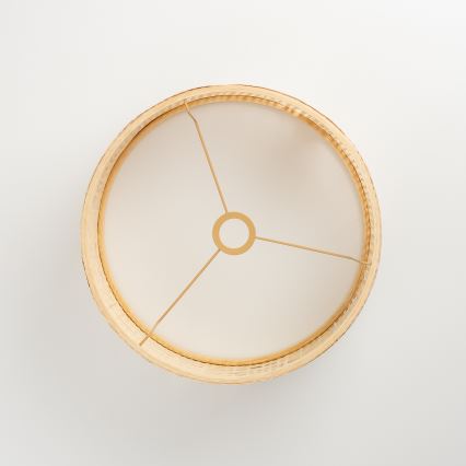 Brilagi - CERIA BOHO LED pendant on cord, 1x E27/40W/230V, Ø 40 cm, bamboo