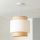 Brilagi - CERIA Cable-Hung Pendant Light 1xE27/40W/230V Ø 30 cm Beige/White