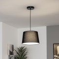 Brilagi - CERIA LED cable-hung pendant 1xE27/40W/230V, Ø 30 cm, black