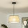 Brilagi - CERIA LED cable-hung pendant light 1xE27/40W/230V Ø 35 cm beige
